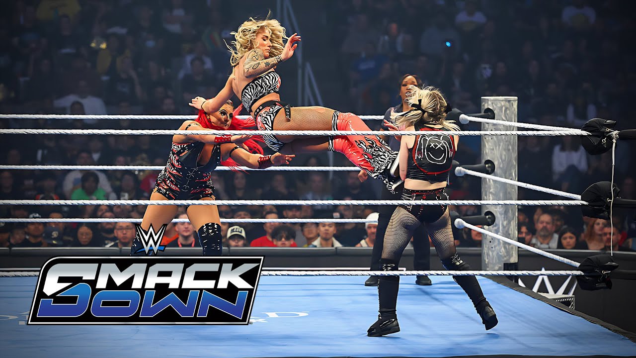 أليكسا بليس وشارلوت فلير ضد زاريا وسول روكا - سماكداون ١٧ أكتوبر ٢٠٢٥