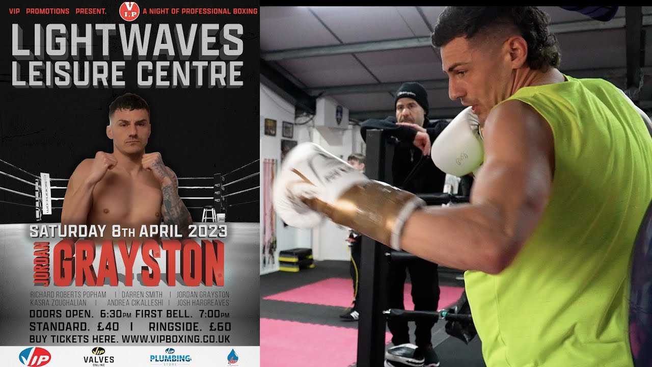 Meet former Rugby League player Jordan Grayston who makes pro debut in his hometown of Wakefield background