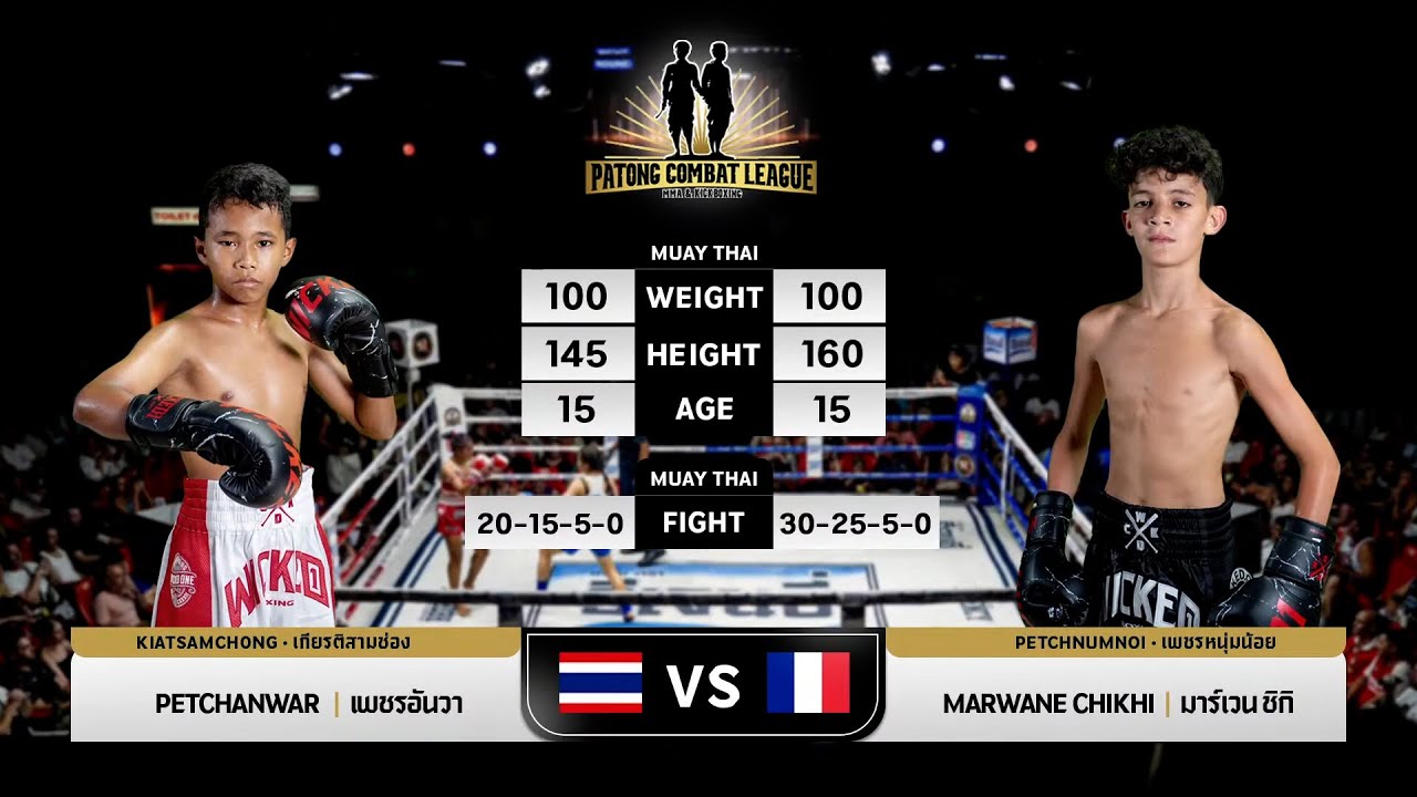 PETCHANWA VS MARWANE CHIKHI PATONG COMBAT LEAGUE MMA & KICK BOXING 13 APRIL 2025 backdrop