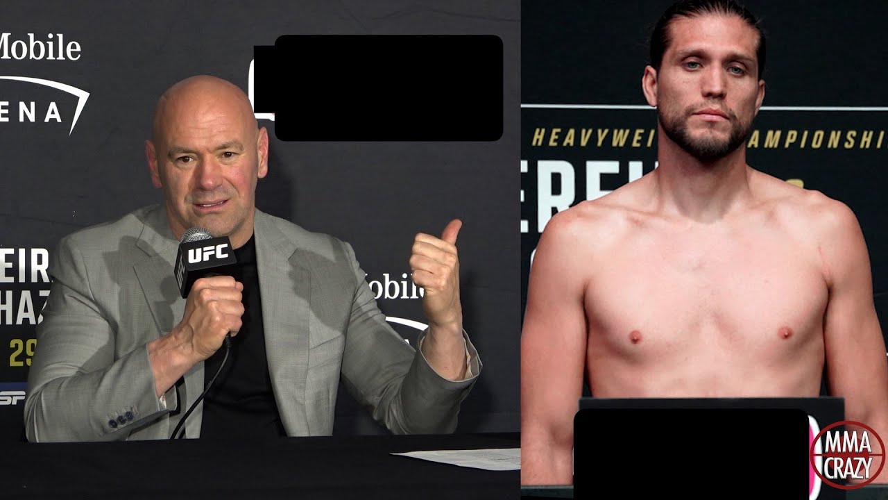 Dana White on Brian Ortega illness "He was acting very strange" before UFC 303