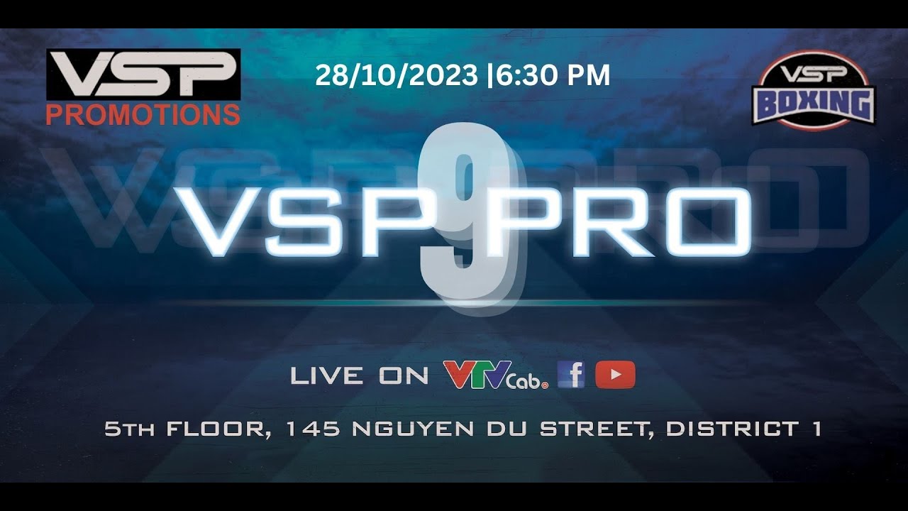 🔴LIVE: BOXING - VSP PRO #9