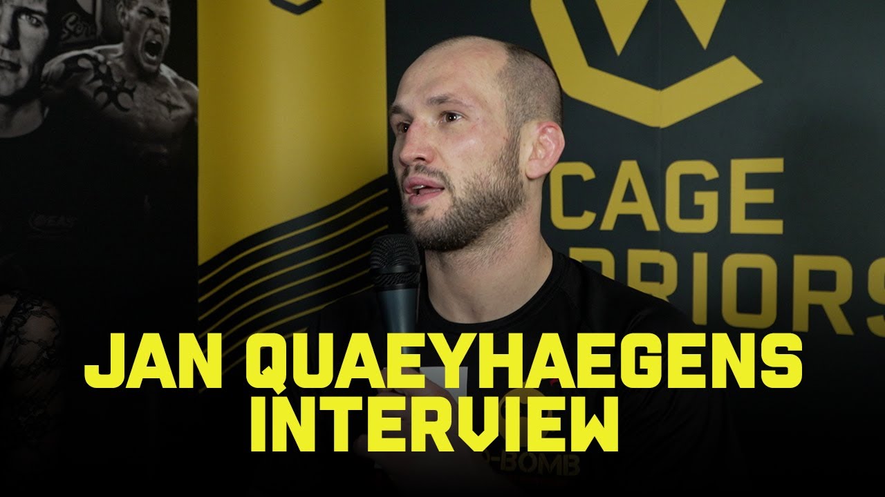 Jan Quaeyhaegens: CW 150 post-fight interview