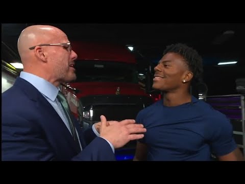 iShowSpeed confronts Adam Pearce _WWE Raw March,23,2026