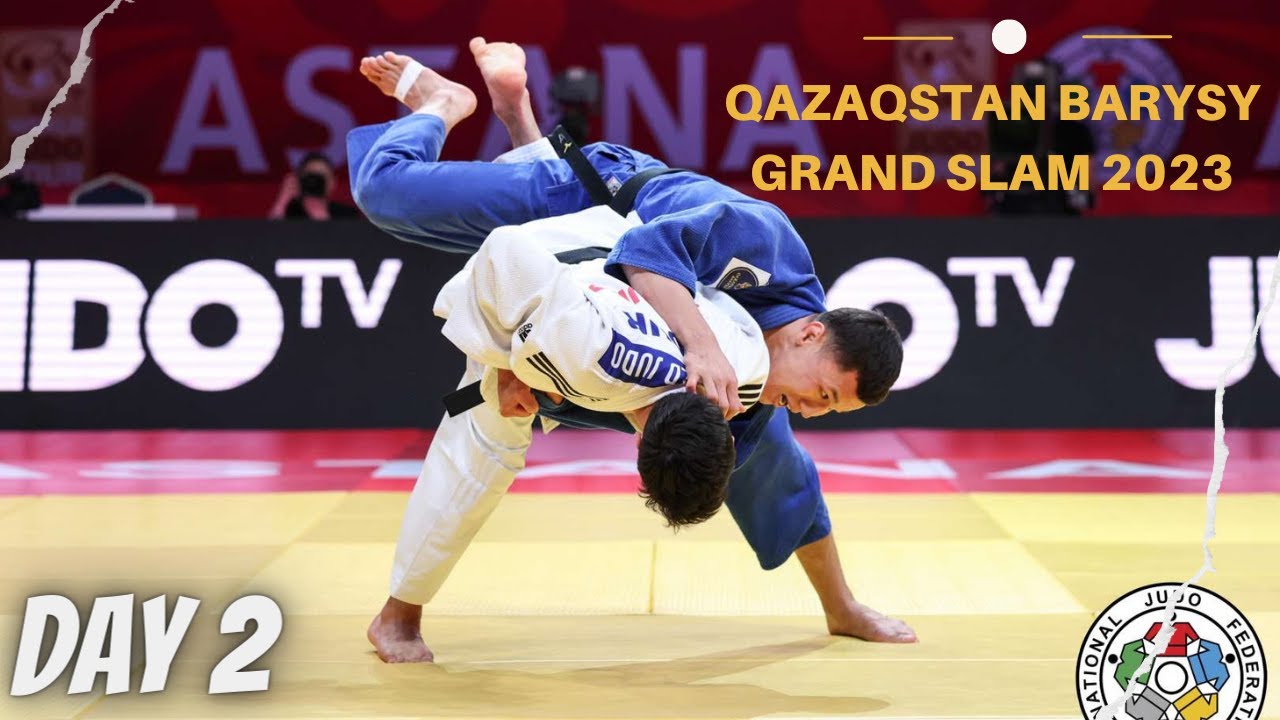 TOP IPPONS & HIGHLIGHTS - Qazaqstan Barysy Grand Slam 2023 - 柔道 background