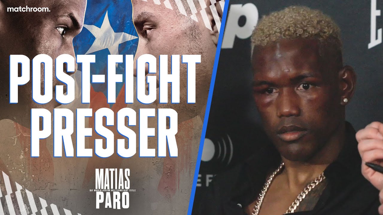 'I Feel Humiliated'- Subriel Matias' Post-Fight Presser (After Liam Paro Defeat) background