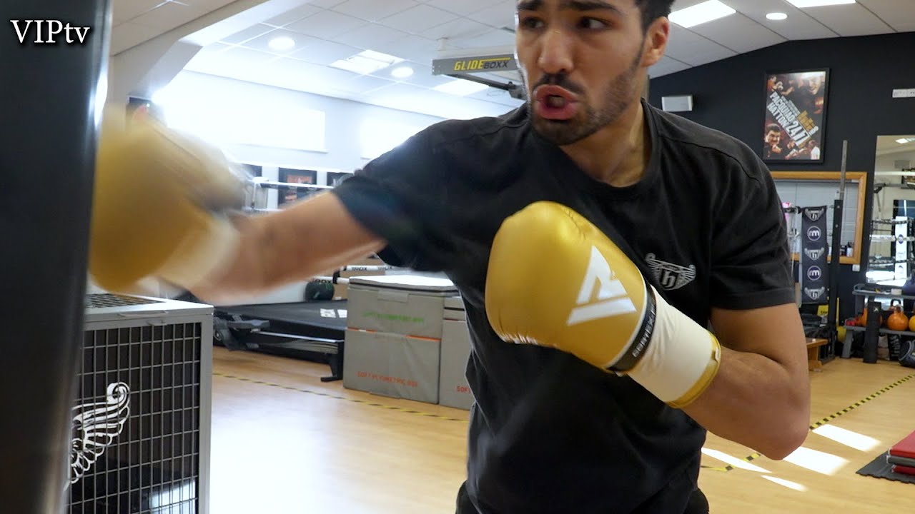 A quick catch up with Ricky Hatton's top Featherweight prospect 9-0 Ibrahim Nadim background