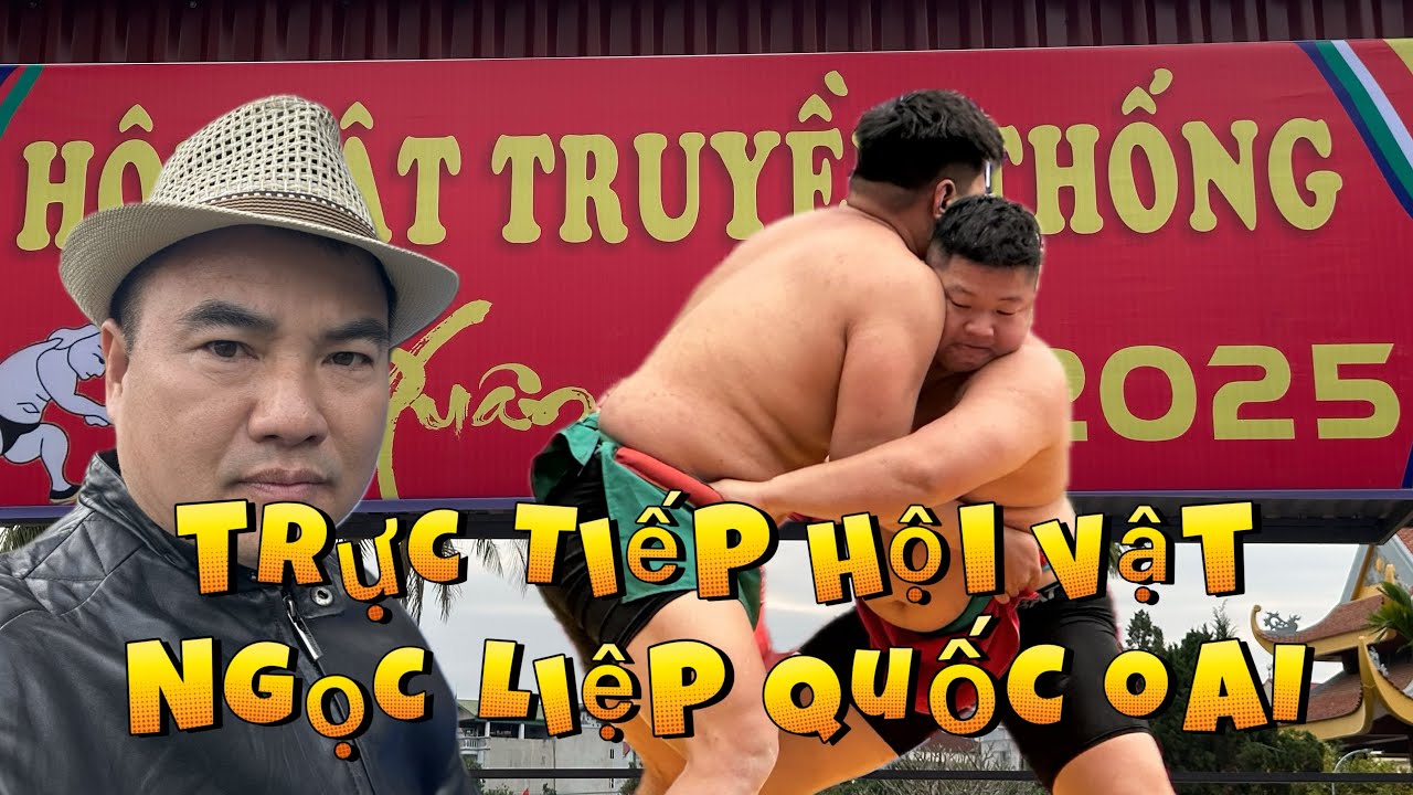 Ngày 4/2 Live Trực Tiếp Ngô Thế Sao phá giải Hội Làng Ngọc Phúc Ngọc Liệp Quốc Oai Xuân 2025 westing background