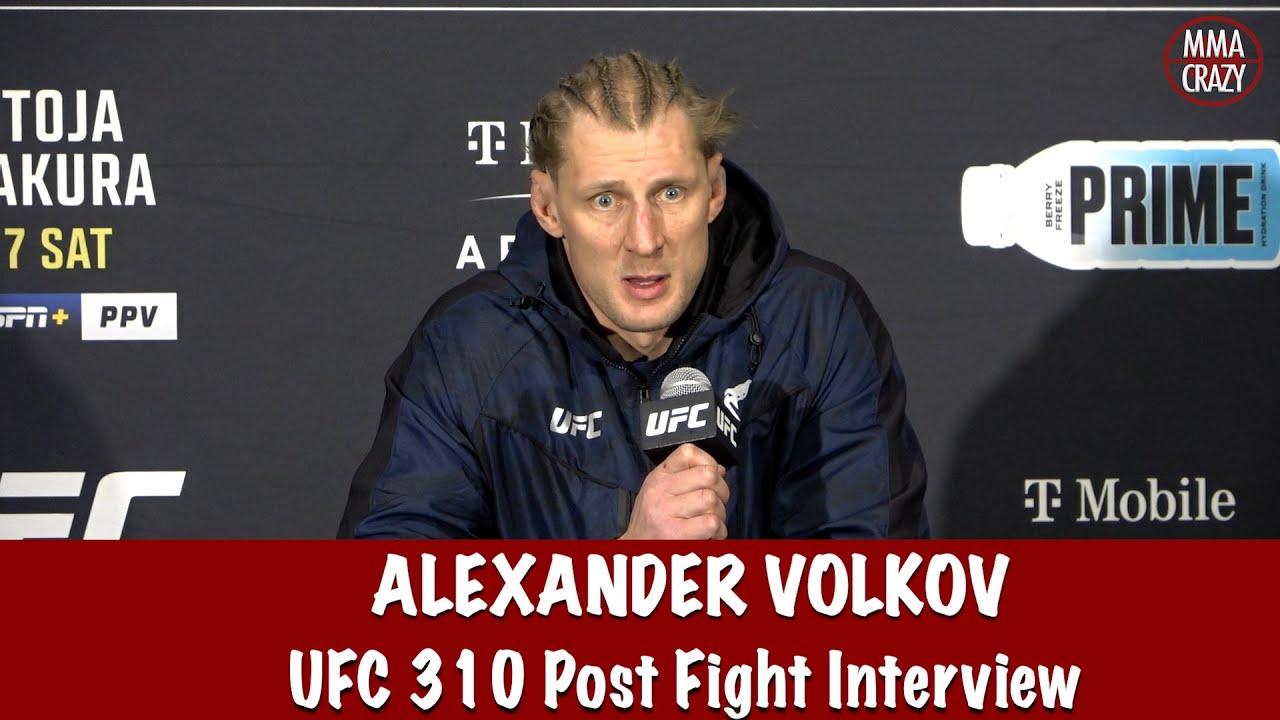 Alexander Volkov Slams judges “It was a bullsh*t decision” vs. Ciryl Gane at UFC 310