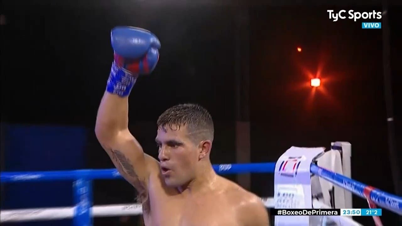 Gustavo Lemos vs. Maximiliano Verón - Boxeo de Primera - TyCSports background