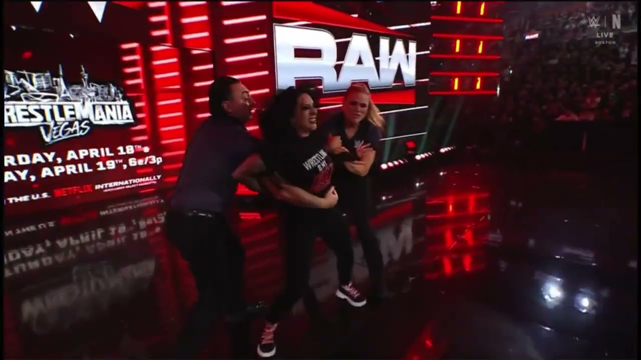 Liv Morgan & Stephanie Vaquer Brawl: Raw March 23 2026