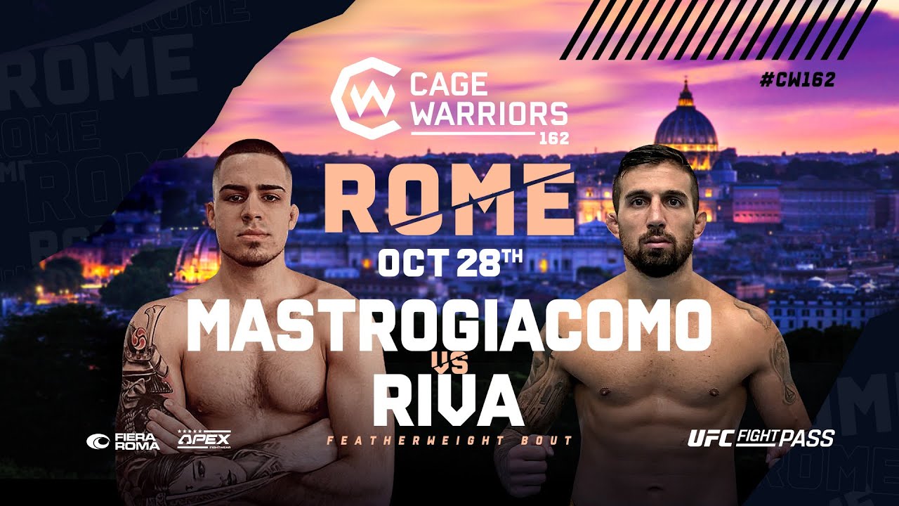 Giuseppe Mastrogiacomo vs. Valentino Riva | FULL FIGHT | CW 162 Rome background