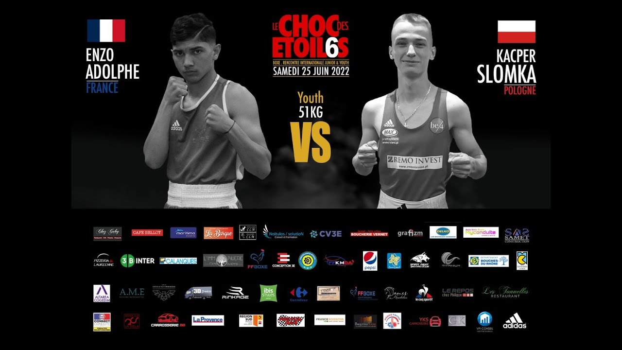 Enzo ADOLPHE vs Kacper SLOMKA By #VXS #FRANCE vs #POLOGNE #FFB #Châteauneuf_les_Martigues background