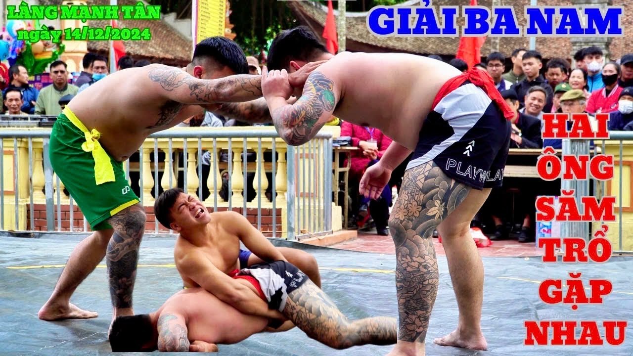 Giải 3 Trần Đức long và Nguyễn Thạc Thông keo cuối làng Mạnh Tân ngày 14/12/2024 mens westing. background