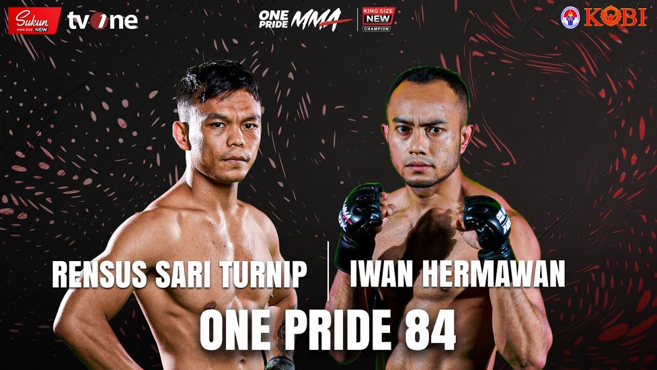 RENSUS TURNIP VS IWAN HERMAWAN | FULL FIGHT ONE PRIDE MMA 84 KING SIZE NEW #9 BANDUNG background