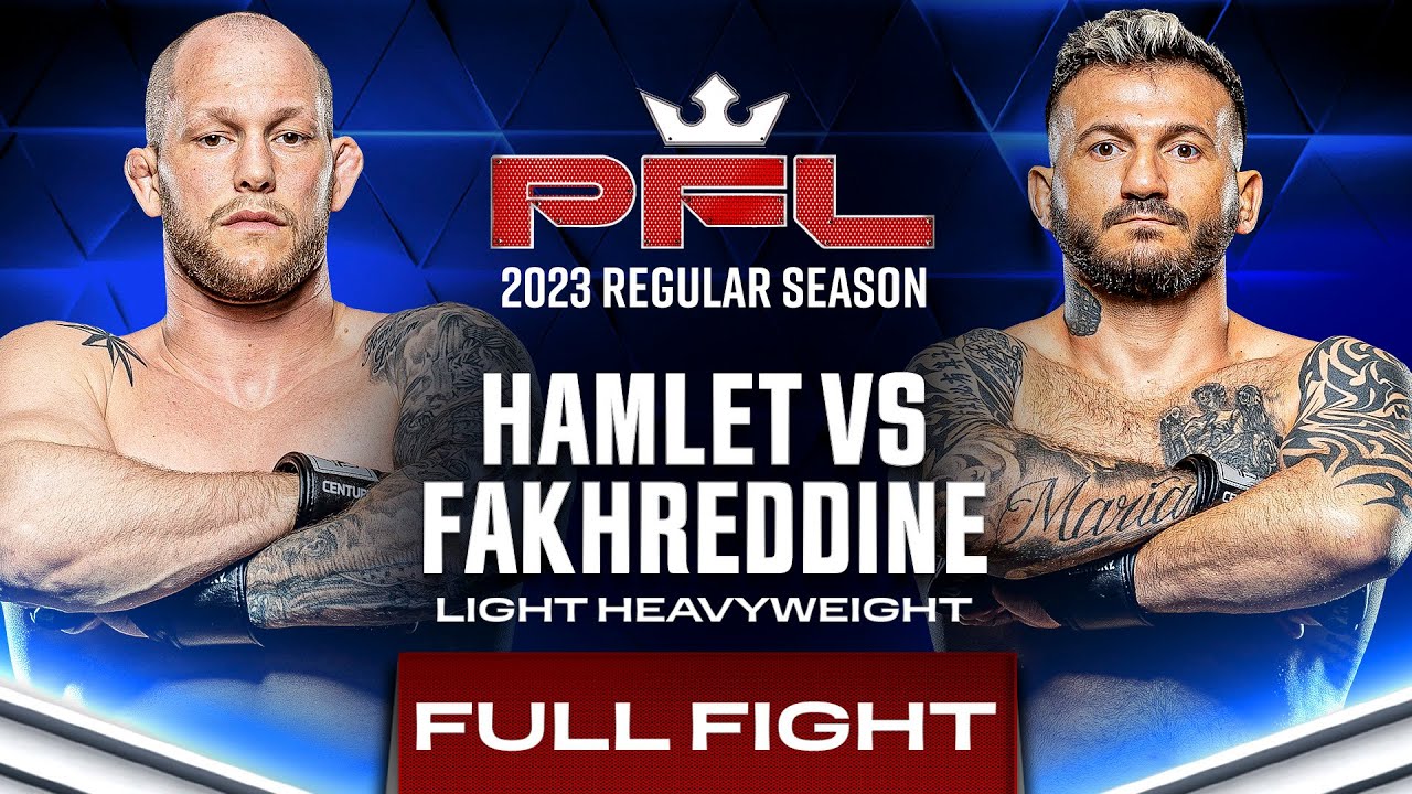 Marthin Hamlet vs Mohammed Fakhreddine | PFL 1, 2023 background