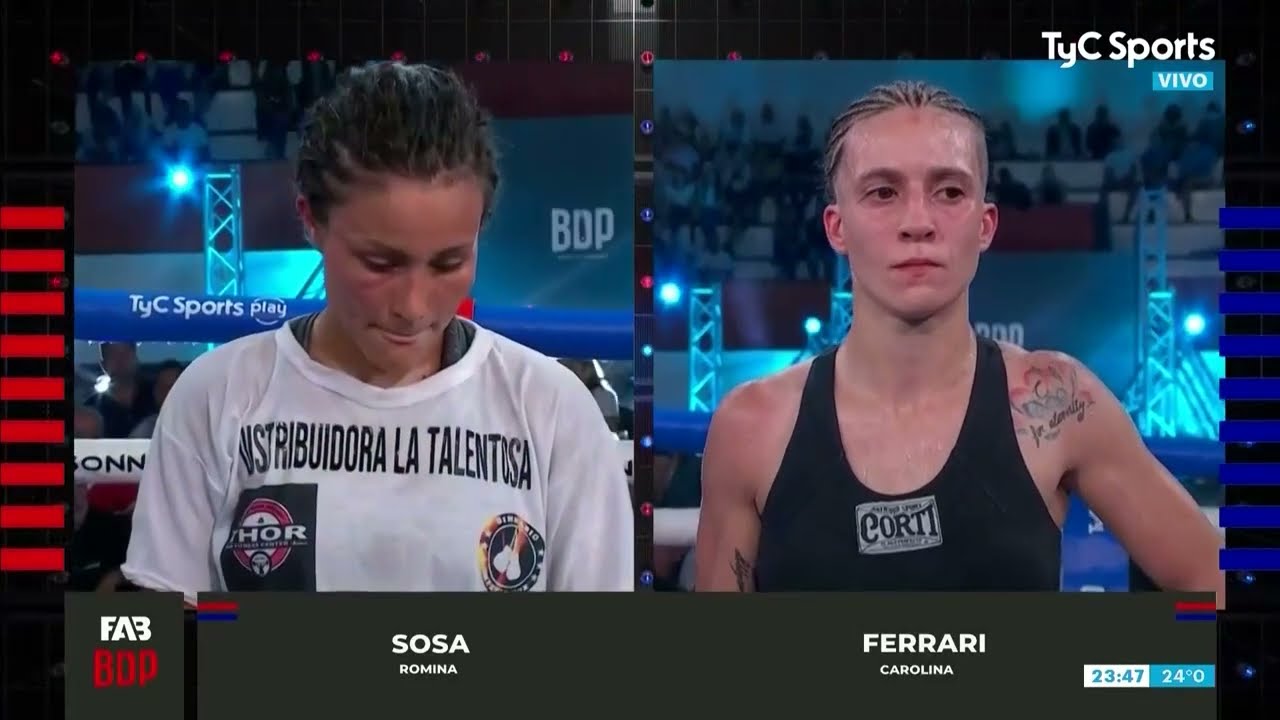 Romina Sosa vs. Carolina Ferrari - Boxeo de Primera - TyCSports