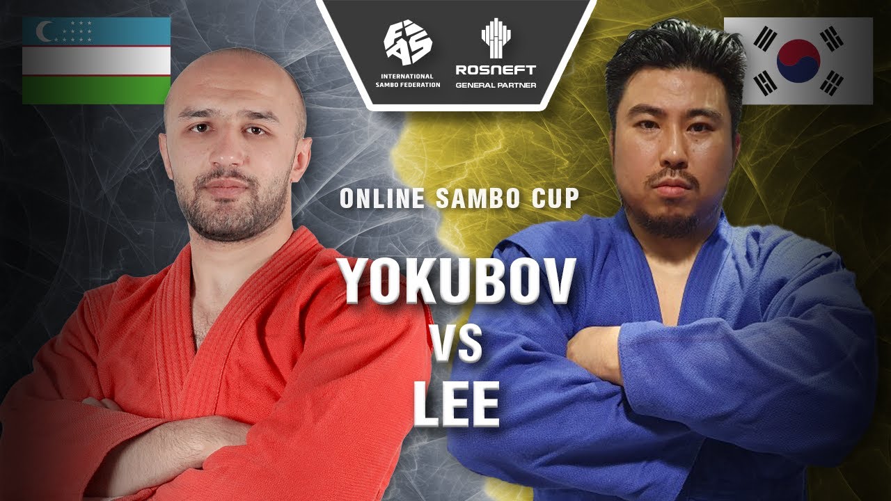 YOKUBOV vs LEE - ASIAN SAMBO STARS IN ONLINE SAMBO COMPETITION backdrop