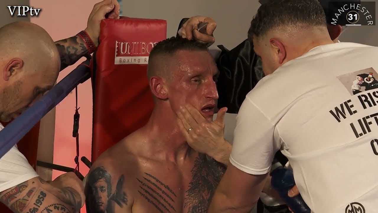 Luke Vaughan v Elvis Dube on a M31 promotion at The AJ Bell Stadium 22.04.22