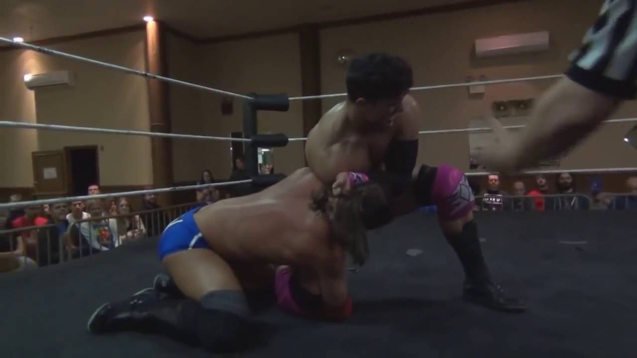 'The Juice' JT Dunn vs EC3 (Five Borough Wrestling) background