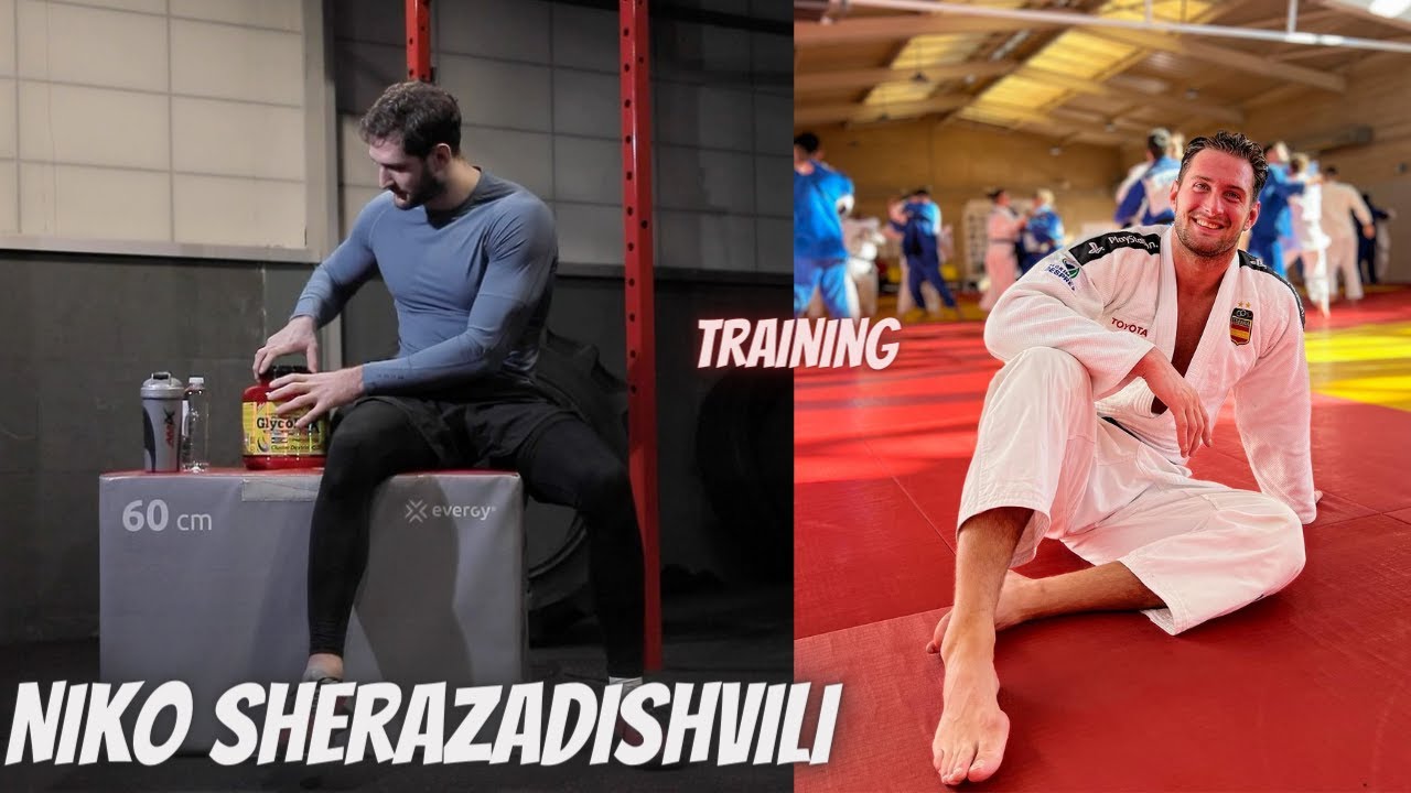 Niko Sherazadishvili (ESP) - TRAINING & RONDORI - Highlights - 柔道 2023 background