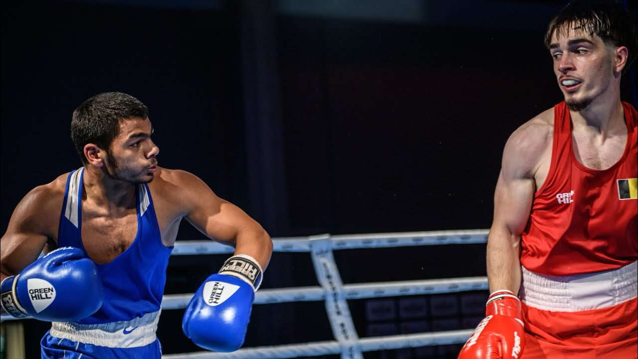 Artur Kuzmenko (UKR) vs. Rasul Tisayev (BEL) Eindhoven Box Cup 2025 SF's (65kg) backdrop