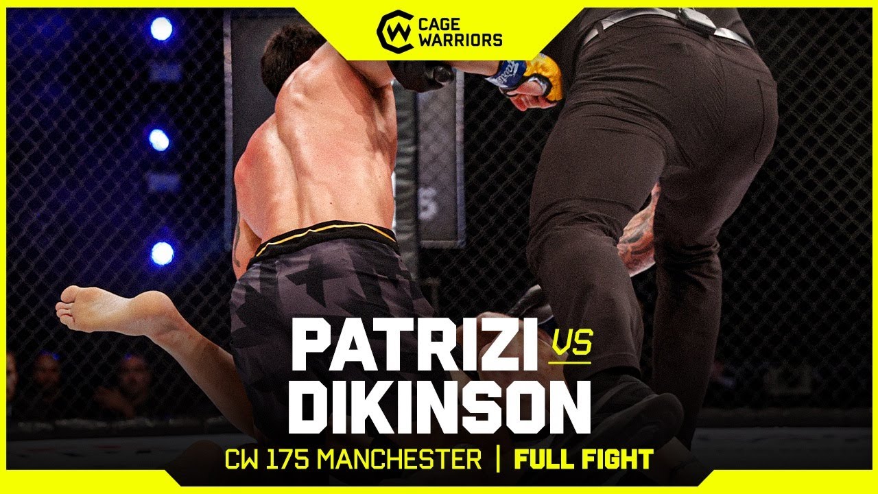 RUTHLESS GROUND & POUND | Simone Patrizi vs. Diego Dikson | FULL FIGHT | CW 175 Manchester