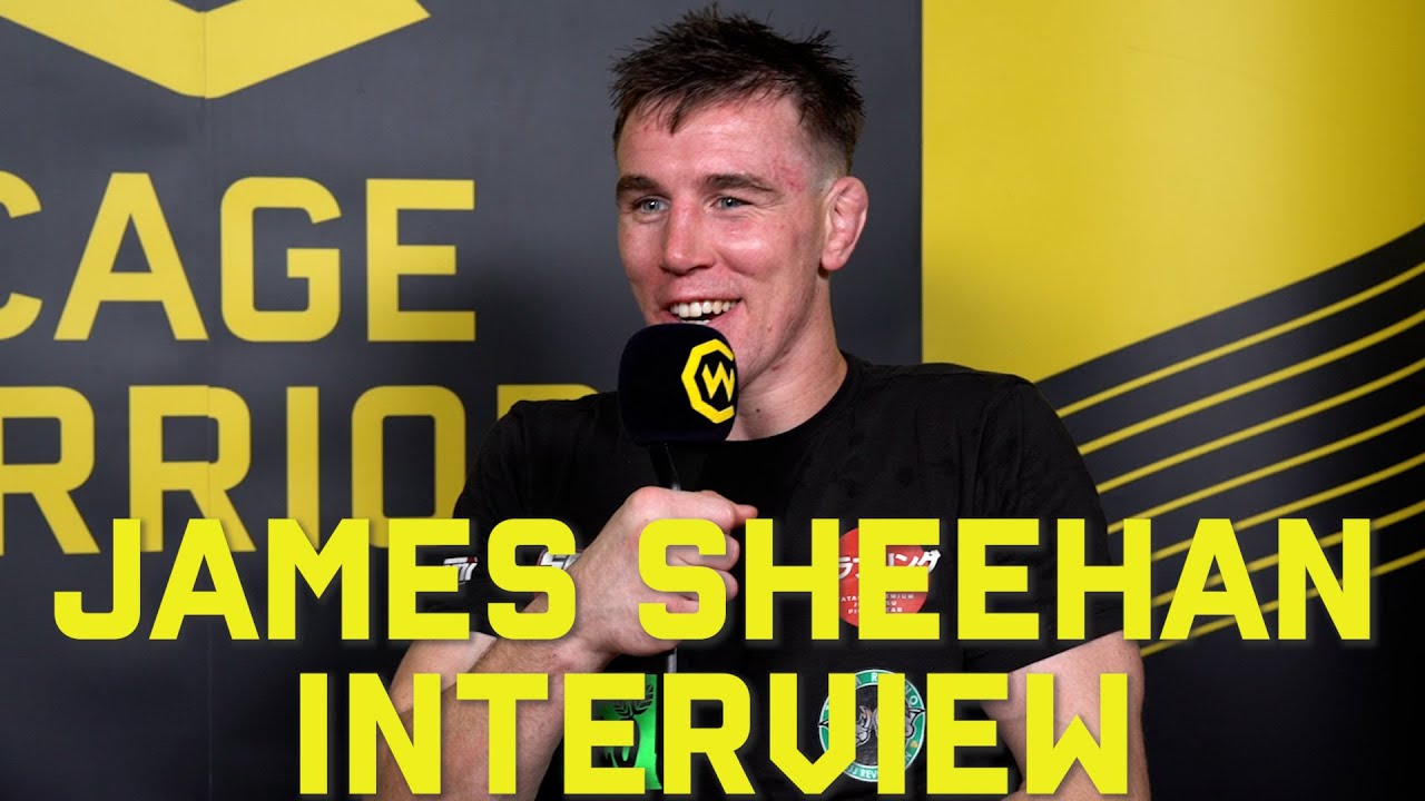 CW 161: James Sheehan Post-fight Interview background