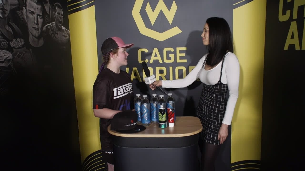 Cory McKenna post-fight interview at Cage Warriors 104