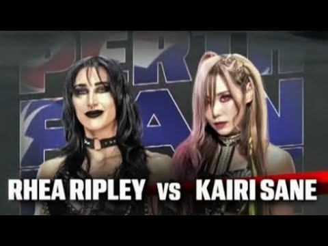 Rhea Ripley vs Kairi Sane | Raw Oct 13, 2025 (Part 1) background