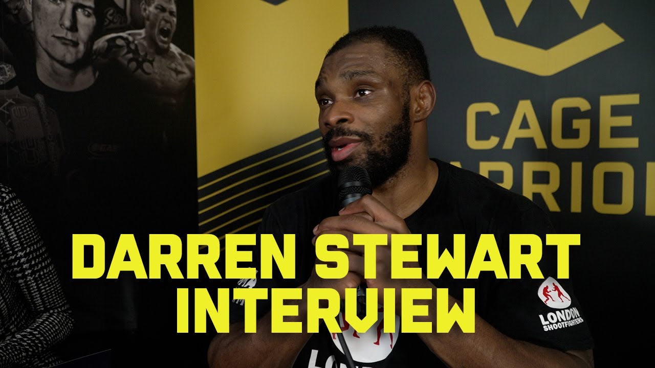 Darren Stewart: CW 148 post-fight interview background