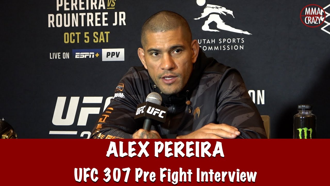 Alex Pereira spots “a lot of mistakes & flaws” in Khalil Roundtree, training with Sean Strickland background