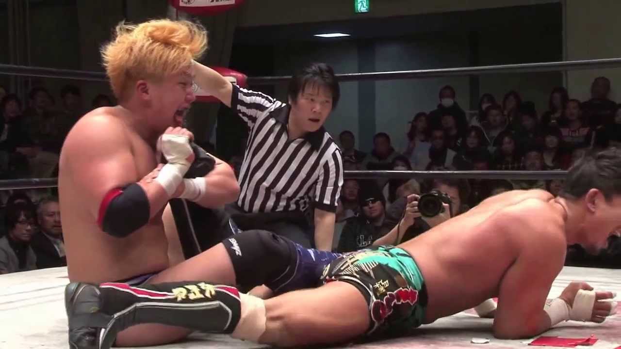 1.2後楽園 金本浩二 vs 橋本和樹
