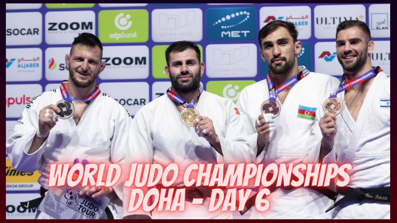 World Judo Championships Doha - DAY 6 - TOP IPPONS & Highlights background