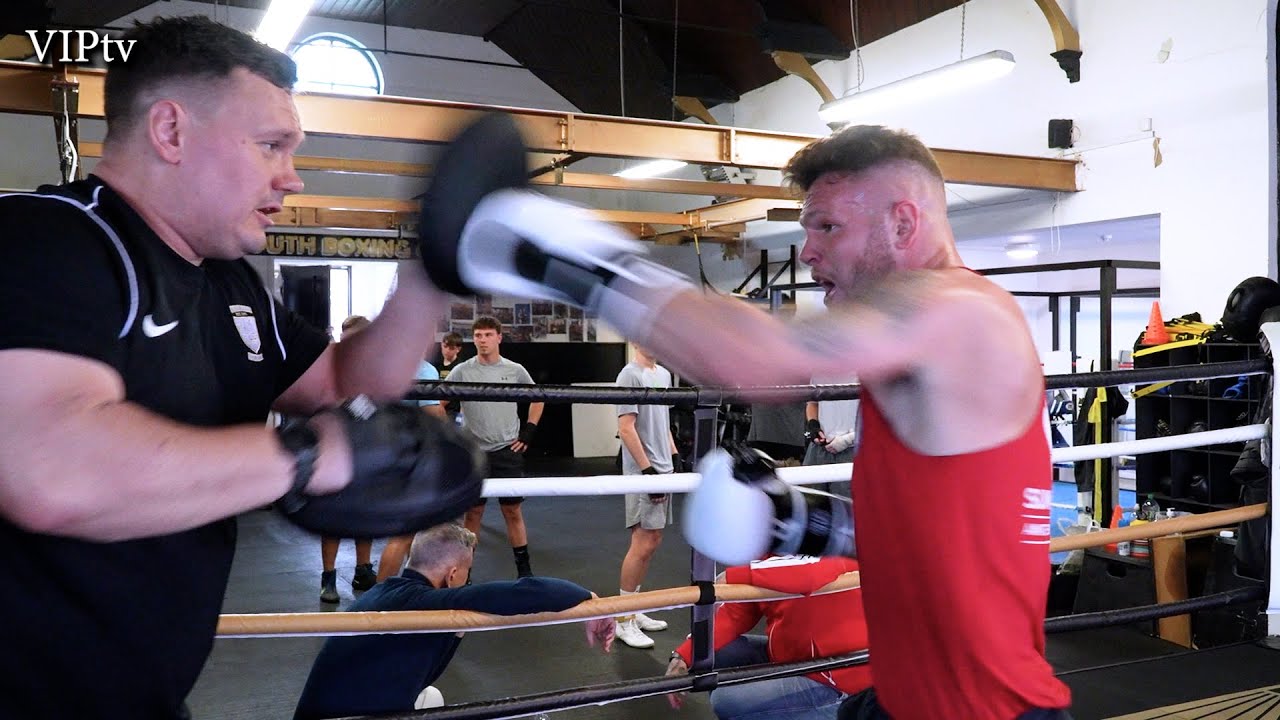 VIPtv visits Anthony Kelly one half of the North East newest pro boxing team Tenacity