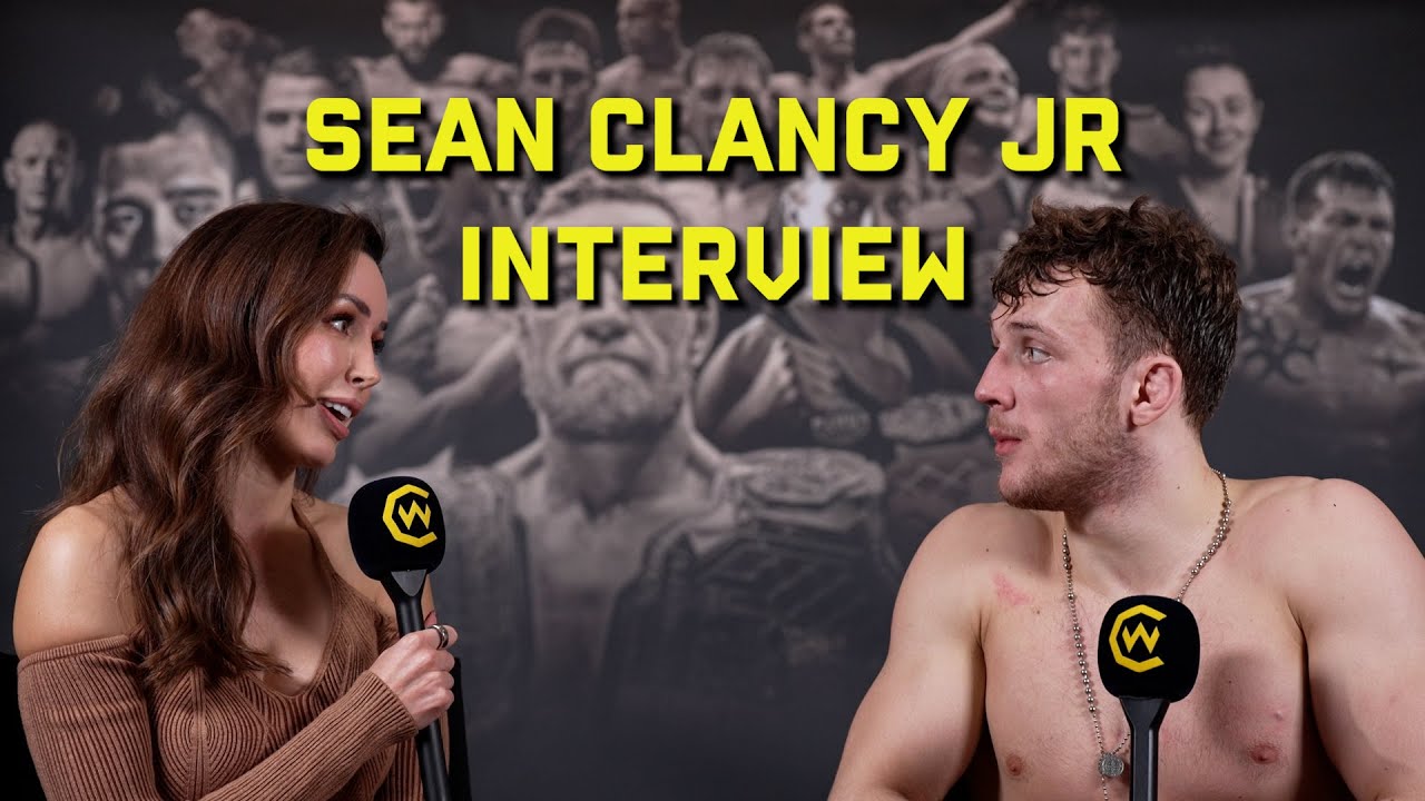 "I've Wanted A Violent Finish Like That For A While!" Sean Clancy Jr. Post-Fight Interview