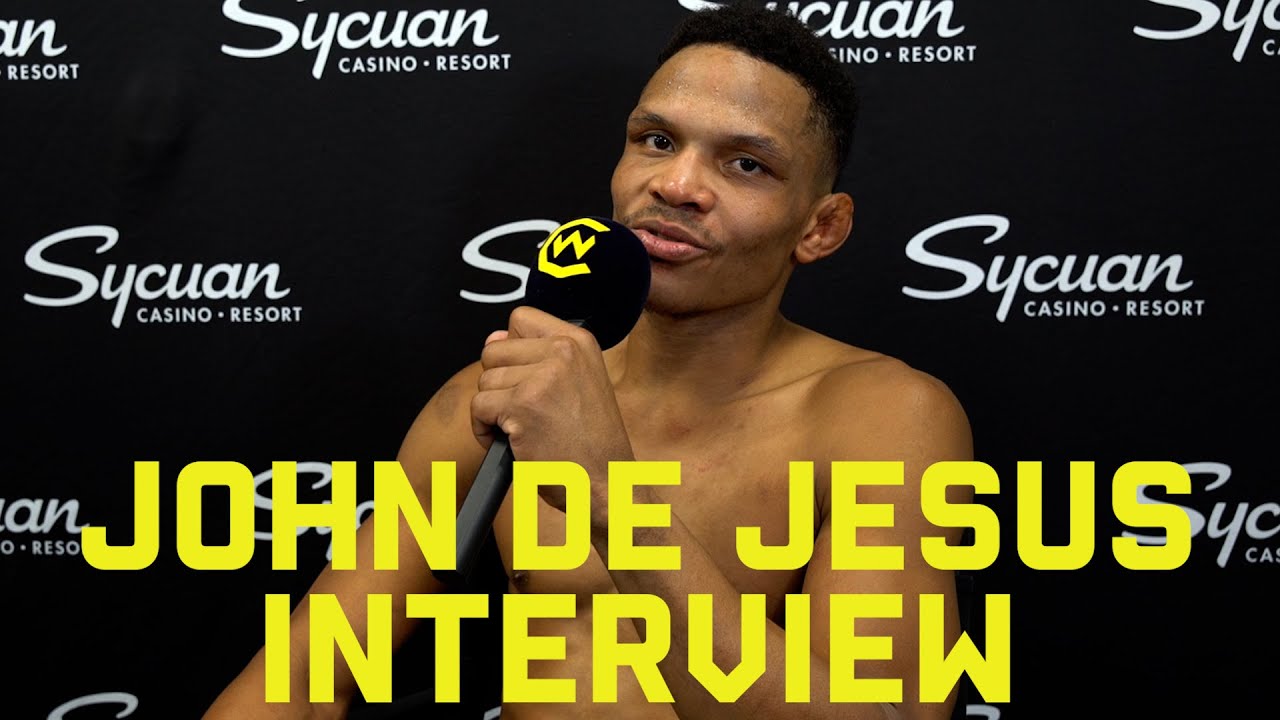 CW 159: John De Jesus post-fight interview