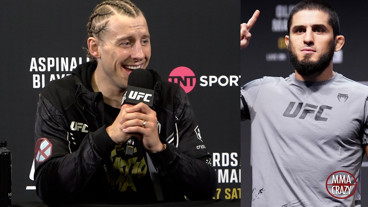Paddy Pimblett reveals 'I finished him a second faster than Islam Makhachev” background