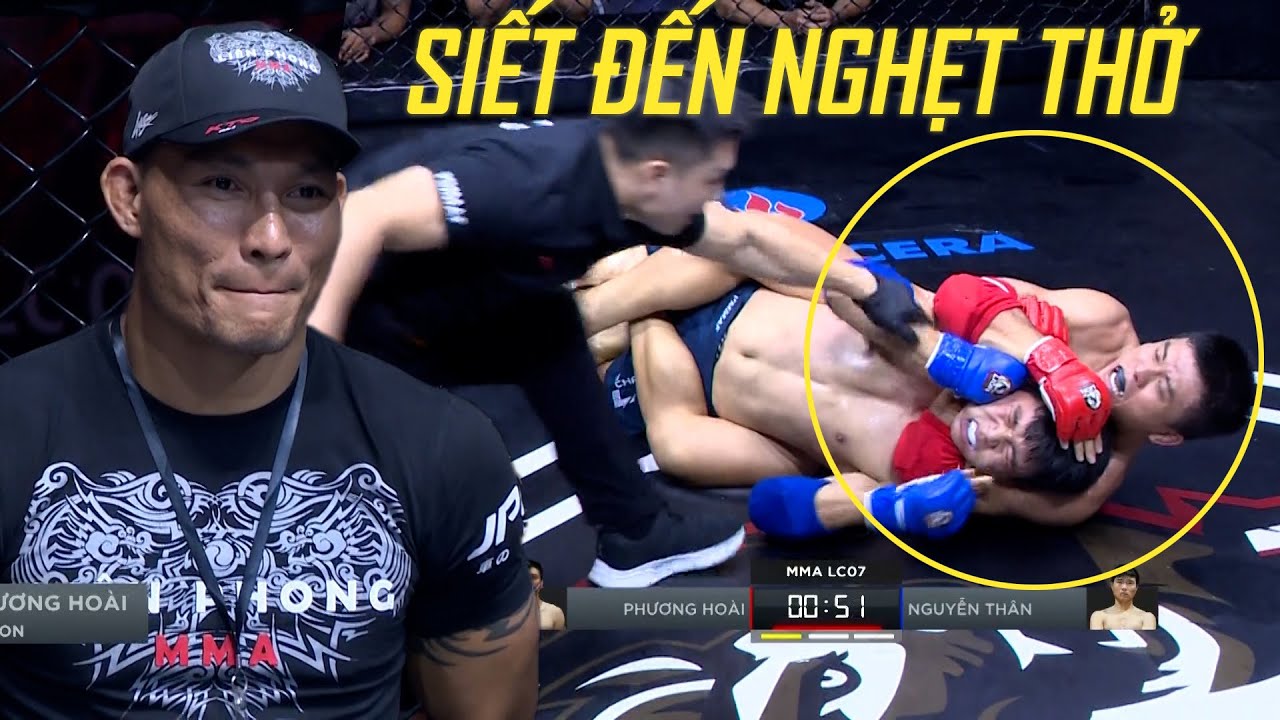 Phương Hoài - Nguyễn Thân: Học trò Trần Quang Lộc dùng tuyệt chiêu siết như thép knock out đối thủ backdrop