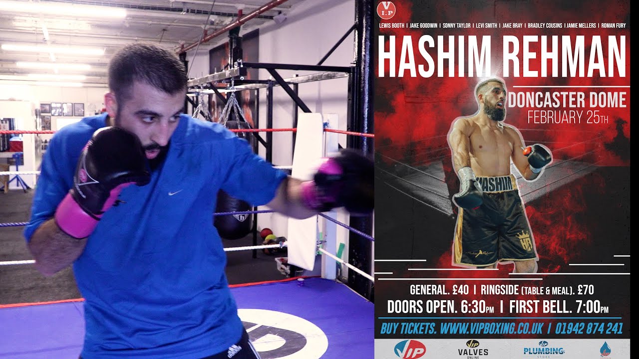 Exciting Lightweight Hash Rehman back out on Feb 25th in Doncaster and in first 6 rounder.