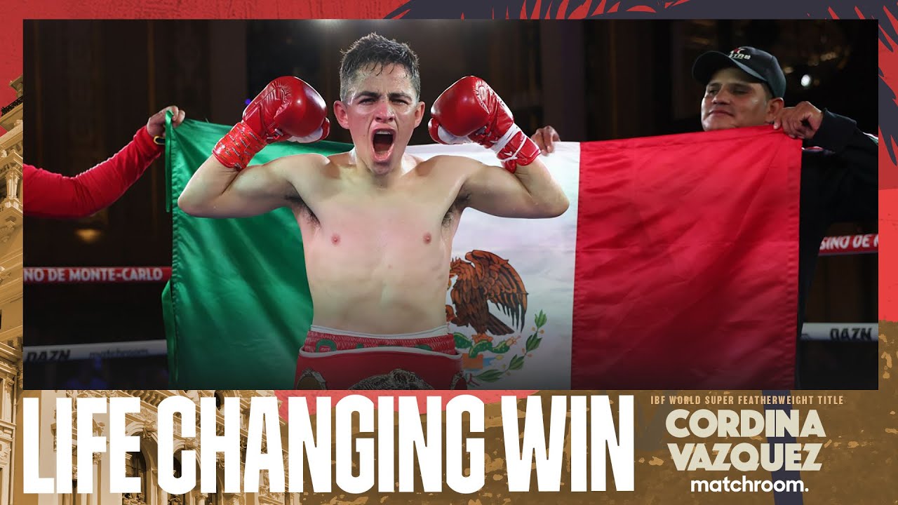 "This Is My Dream!" - Adrian Curiel Reacts To World Title Win Vs Nontshinga background