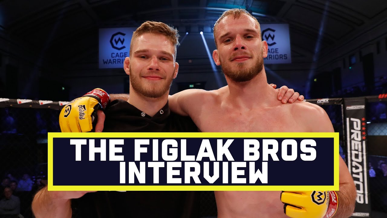 The Figlak brothers interview with Edith Labelle at CW 132 background