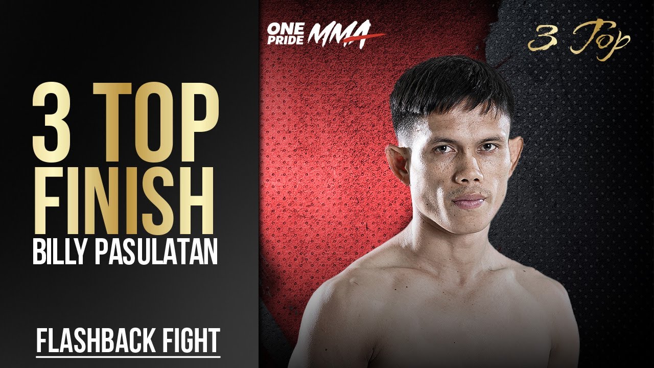 GAK PAKE LAMA, LAWAN-LAWANNYA TUMBANG !! 3 TOP FINISH BILLY PASULATAN DI ONE PRIDE MMA background