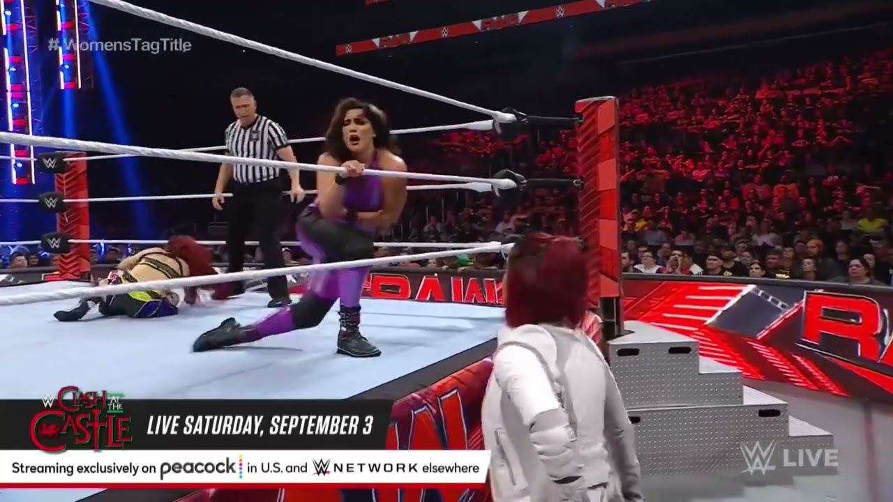 Aliyah & Rodriguez vs SKY & Kai — WWE Women’s Tag Championships Tournament Match: Raw, Aug. 29, 2022