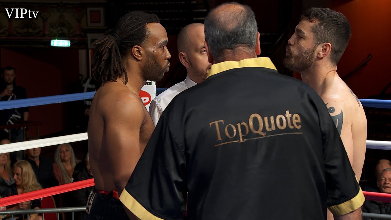 James McCarthy v Jordan Grannum at VIP's show in Liverpool's Olympia on 23.04.22
