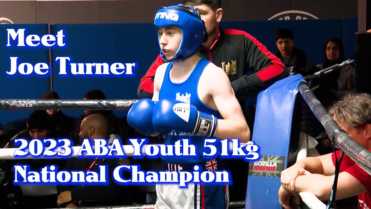 Meet Joe Turner this years ABA Youth 51kg National Champion background