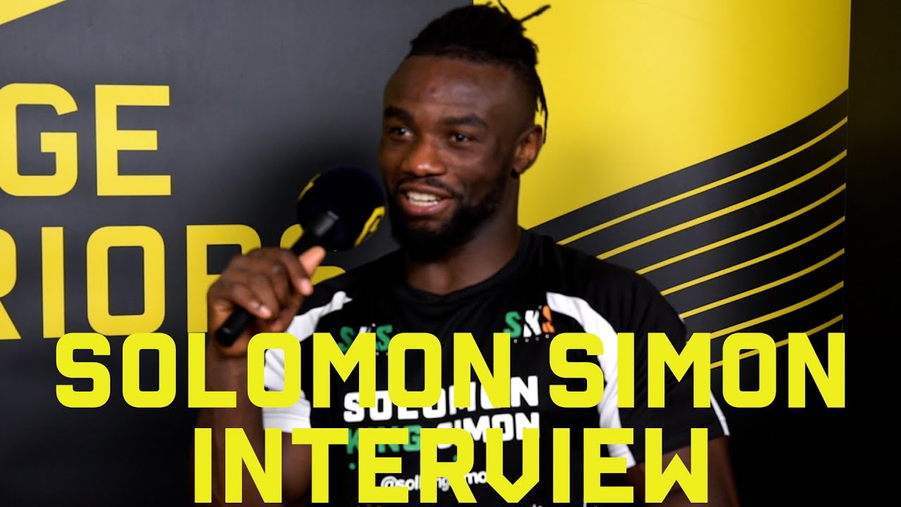 CW 161: Solomon Simon Post-fight Interview