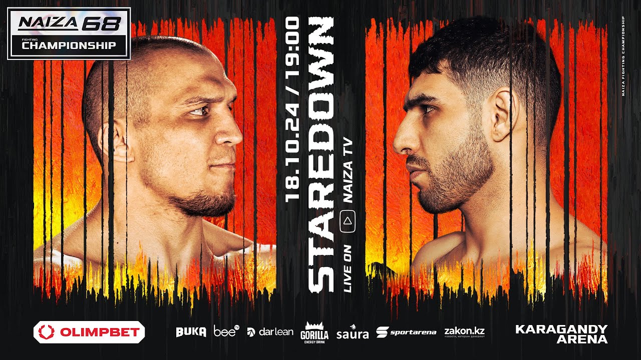 STAREDOWN NAIZA 68: FANIL RAFIKOV vs MOHAMMAD HEIBATI background