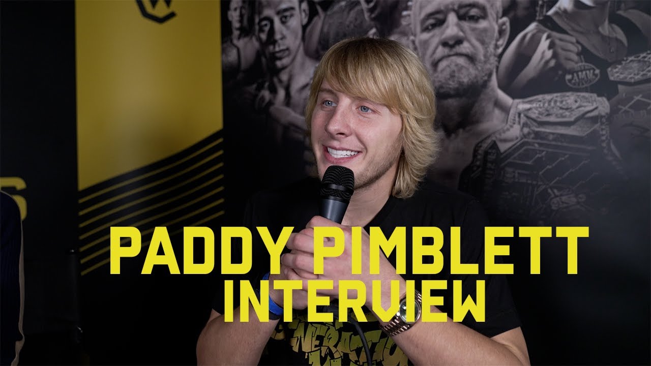Paddy Pimblett interview ahead of UFC 282 background
