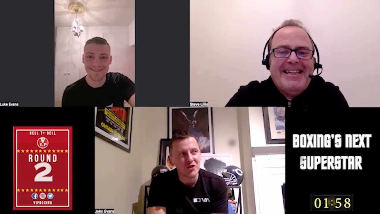 Unbeaten Welterweight hope Luke Evans joins Steve Lillis and John Evans for Bell 2 Bell, Ep109