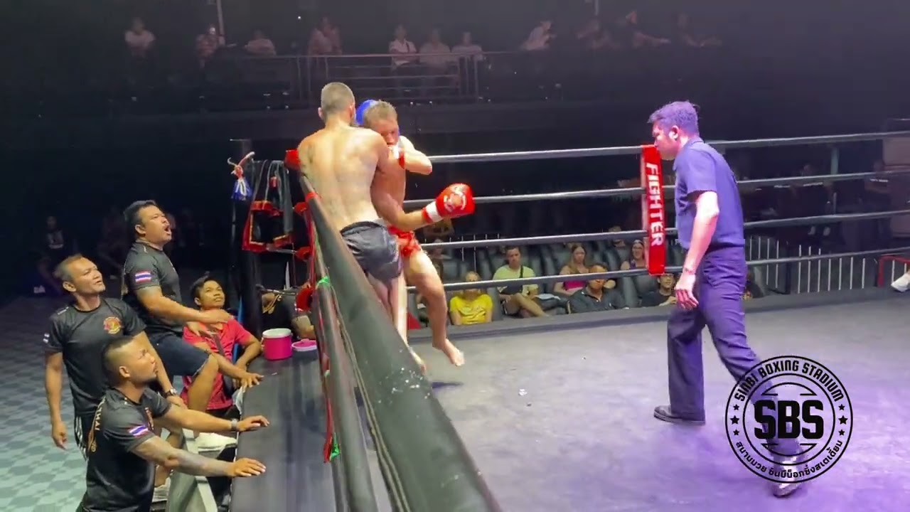 Adrien YakYai Muay Thai from France 🇫🇷 v Michael BangtaoMMA from Cyprus 🇨🇾 backdrop